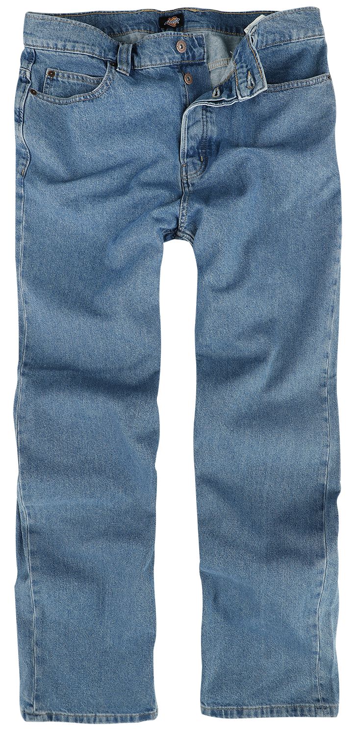 Dickies Thomasville Denim Jeans blau in W30L32 von Dickies