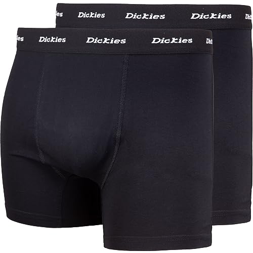 Dickies Unterhosen Trunks 2er Pack Herren (Black, XL) von Dickies