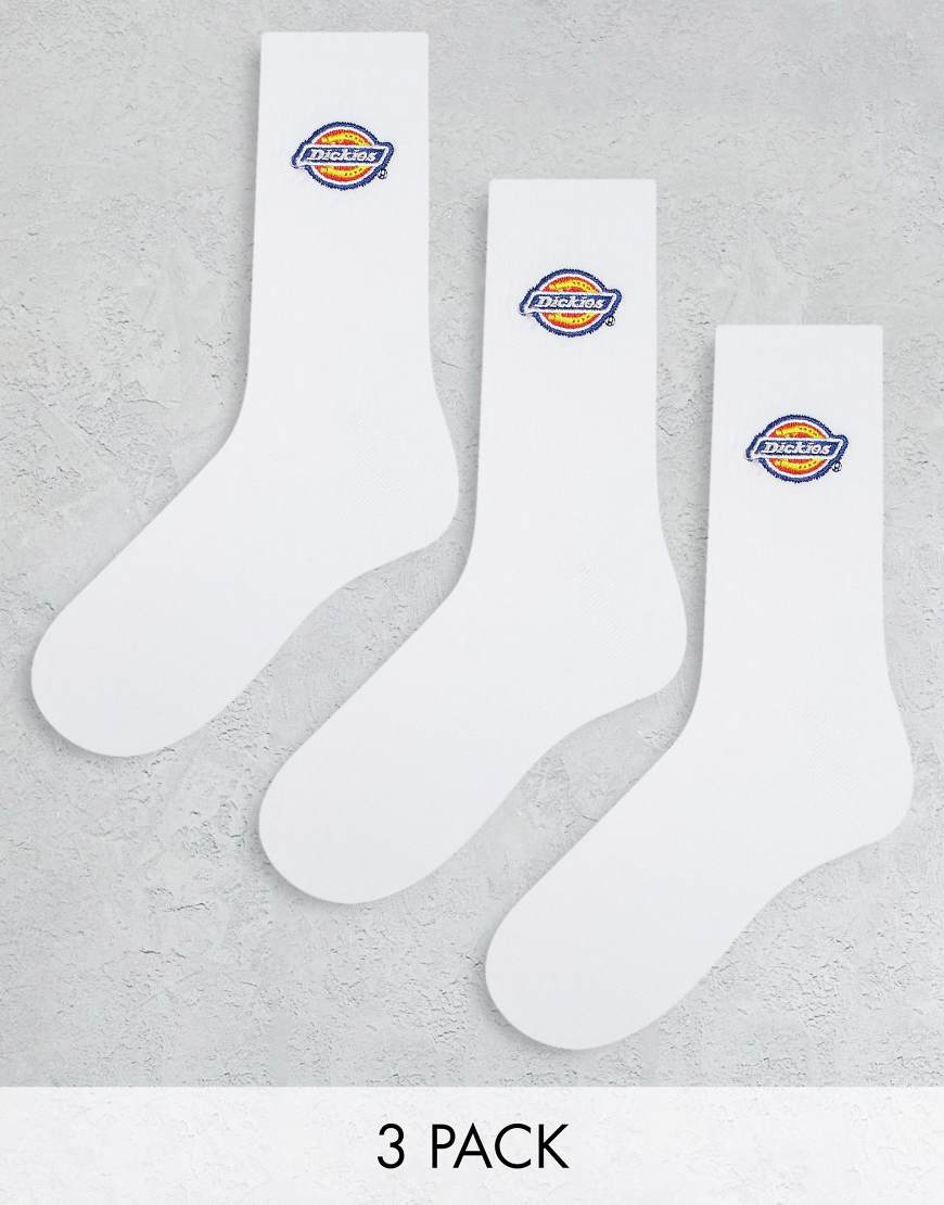 Dickies - Valley Grove - 3er-Pack mittelhohe Socke in Weiß Dickies - Valley Grove - 3er-Pack mittelhohe Socke in Weiß von Dickies