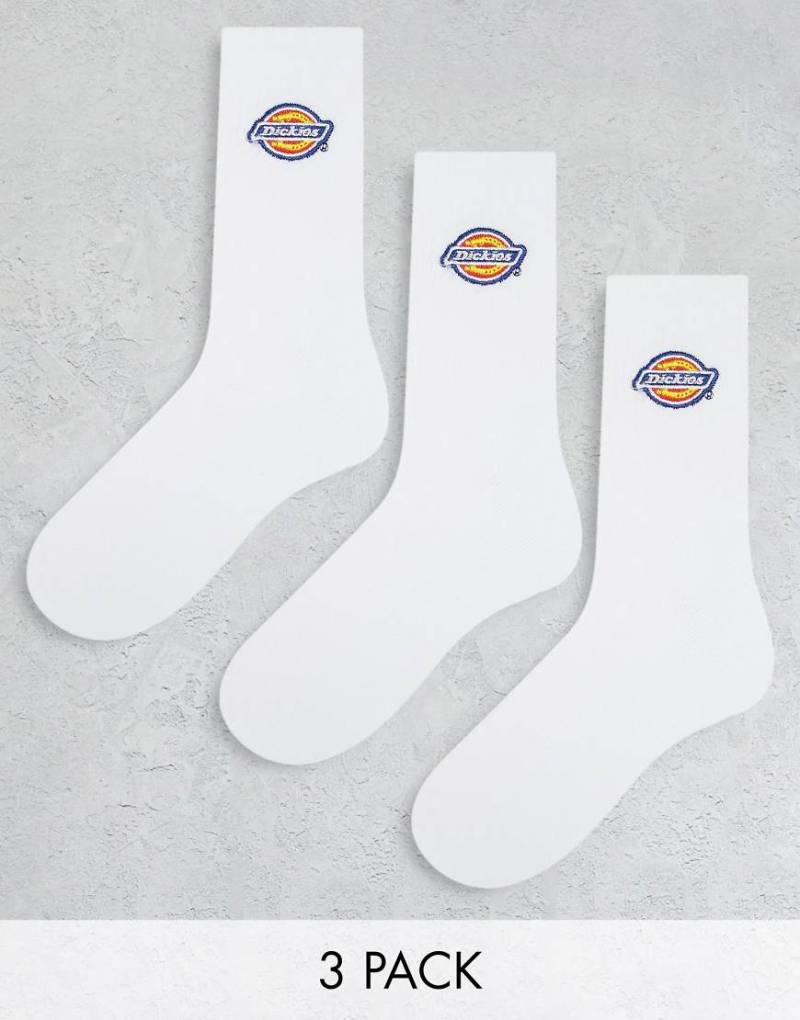 Dickies - Valley Grove - 3er-Pack mittelhohe Socke in Weiß Dickies - Valley Grove - 3er-Pack mittelhohe Socke in Weiß von Dickies