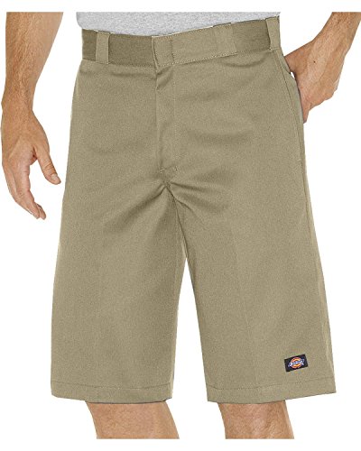 Dickies Herren-Shorts, 33 cm, lockere Passform, mehrere Taschen, Khaki, 48 von Dickies