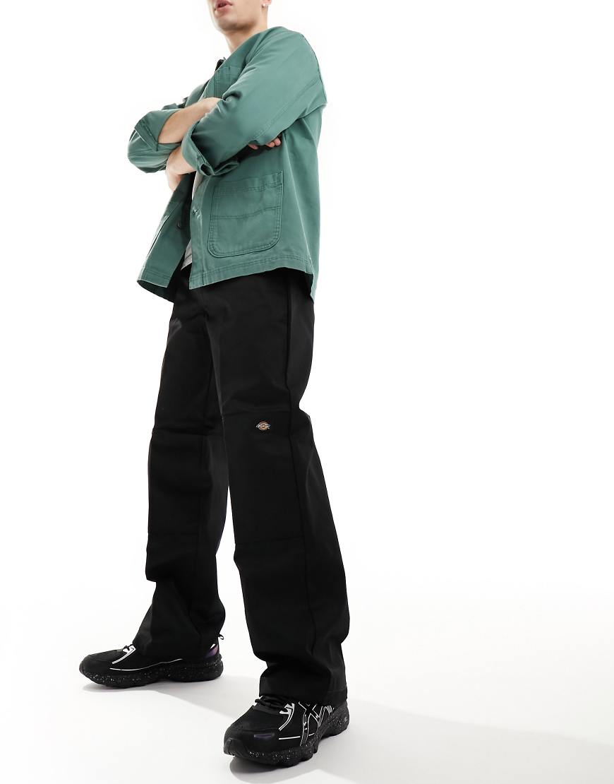 Dickies - Worker-Chinohose in Schwarz mit zweilagiger Kniepartie von Dickies