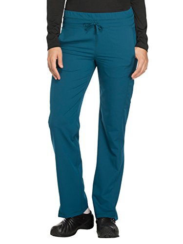 Dynamix By Dickies Women's Drawstring Cargo Scrub Pant Medium Caribbean Blue von Dickies