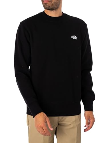 FELPA Uomo DICKIES SUMMERDALE SWEATSHIRT - DK0A4Y6Q BLACK von Dickies