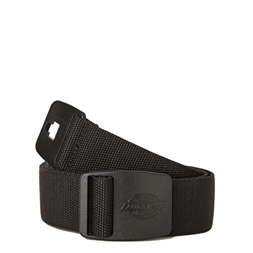 Dickies, Unisex, Dickies Stoffgürtel mit Markenstanzung, Schwarz, OS von Dickies