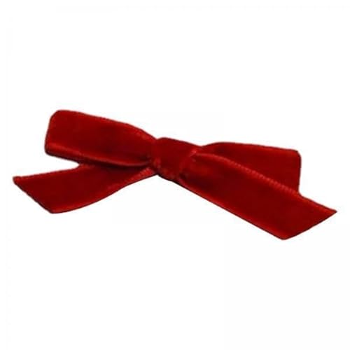 Dickly 2x Weihnachten Valentinstag Haarspange, Haarspangen Krawatten, Samtschleife Haarspange, Französische Haarschleife Kopfschmuck für Kleinkinder Kinder von Dickly