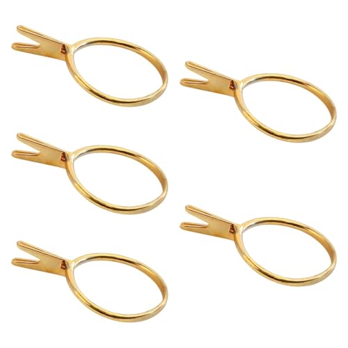 Dickly 5pcs Ehering probieren Sie Tools Gemstone -Steckerhalter installieren Tool, Gold, Länge 3.4 cm Dickly 5pcs Ehering probieren Sie Tools Gemstone -Steckerhalter installieren Tool, Gold, Länge 3.4 cm von Dickly
