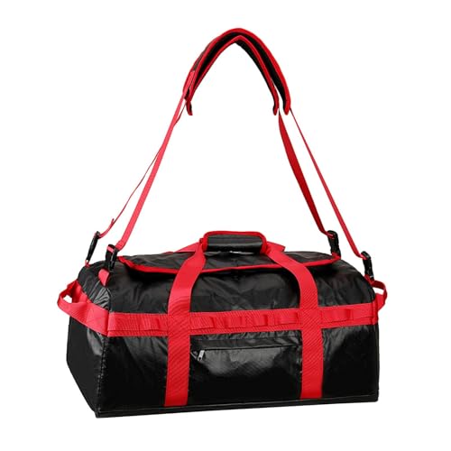 Dickly 80L Wandercamping-Rucksack Einschuldtasche Ausrüstung Tasche im Freien im Freien für Männer Frauen Weekender, Rot von Dickly