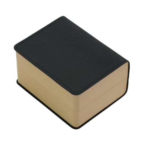 Dickly Aufbewahrungsbox für eine einzelne Uhr, Uhrenetui mit Kissen, Elegante tragbare Uhren-Geschenkbox, Armbanduhretui, Schwarz Dickly Aufbewahrungsbox für eine einzelne Uhr, Uhrenetui mit Kissen, Elegante tragbare Uhren-Geschenkbox, Armbanduhretui, Schwarz von Dickly