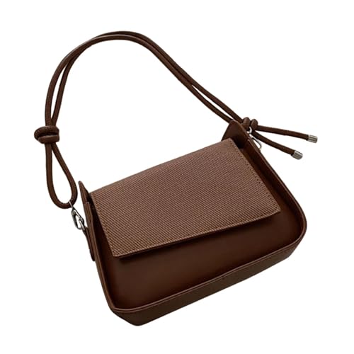 Dickly Damen Schultertasche Stilvolle Reise Geldbörse Handtasche für Shopping Urlaub, Kaffee Dickly Damen Schultertasche Stilvolle Reise Geldbörse Handtasche für Shopping Urlaub, Kaffee von Dickly