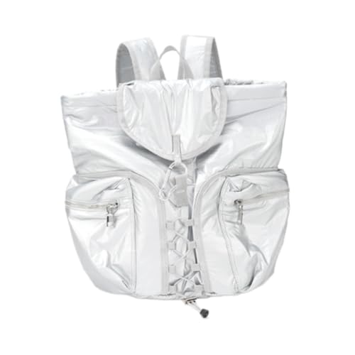 Dickly Frauen Draw String Rucksack dekorativen Rucksack für Outdoor -Aktivitäten Geschäftstätigkeit von Dickly