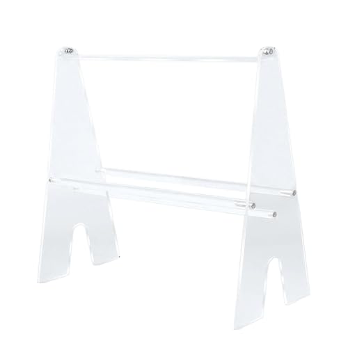 Dickly Haar-Accessoire-Organizer, Acryl-Stirnband-Aufbewahrungsregal, doppellagiges Design, Stirnband-Aufbewahrungsregal, Stirnbandhalter für Zimmer Dickly Haar-Accessoire-Organizer, Acryl-Stirnband-Aufbewahrungsregal, doppellagiges Design, Stirnband-Aufbewahrungsregal, Stirnbandhalter für Zimmer von Dickly