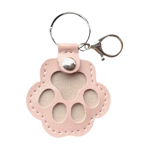 Dickly Schlüsselanhänger mit Tierhaaren, Andenken, PU-, für Frauen, Tier-Schlüsselanhänger, Geschenk für Katzenliebhaber, Rosa Dickly Schlüsselanhänger mit Tierhaaren, Andenken, PU-, für Frauen, Tier-Schlüsselanhänger, Geschenk für Katzenliebhaber, Rosa von Dickly