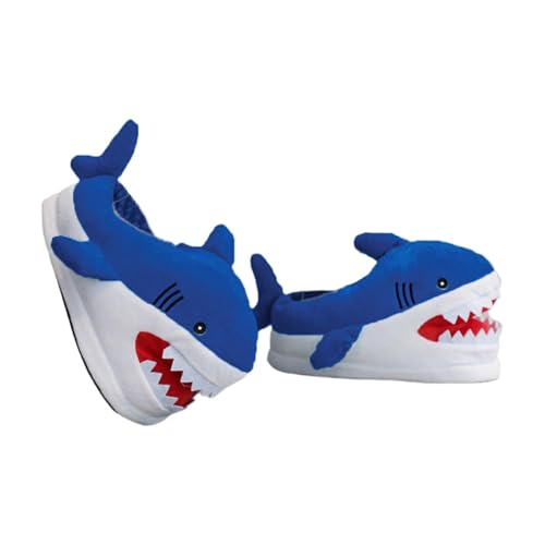 Dickly Shark Fuzzy Hausschuhe Bequeme Outdoor Cartoon Weiche Plüsch Hause Pelzigen Hausschuhe Dickly Shark Fuzzy Hausschuhe Bequeme Outdoor Cartoon Weiche Plüsch Hause Pelzigen Hausschuhe von Dickly