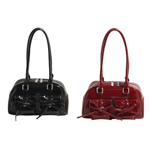 Dickly Stilvolles 2er Set Handtaschen Aus Kunstleder für Damen von Dickly