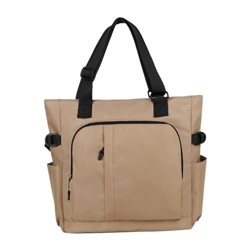 Dickly Tragetasche, leichte Business- und Freizeittasche für die Arbeit, Reisen, Büro, Pendler, Kamel von Dickly