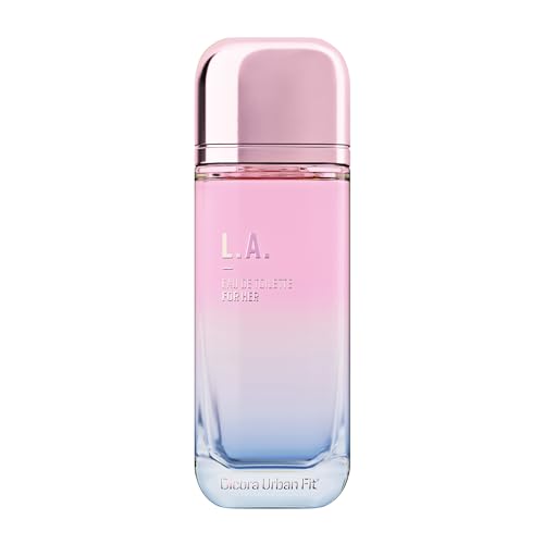 Dicora Urban Fit Eau de Toilette L.A. FOR HER | Damenduft | fruchtiger und blumiger Duft | Eau de Toilette mit Himbeere, Rose und Lichi | 150 ml von Dicora UrbanFit