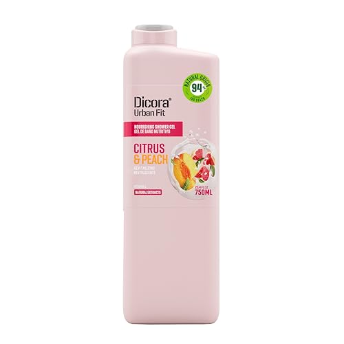 Dicora Citrus & Peach Vitamin C Badegel - 750 ml von Dicora UrbanFit
