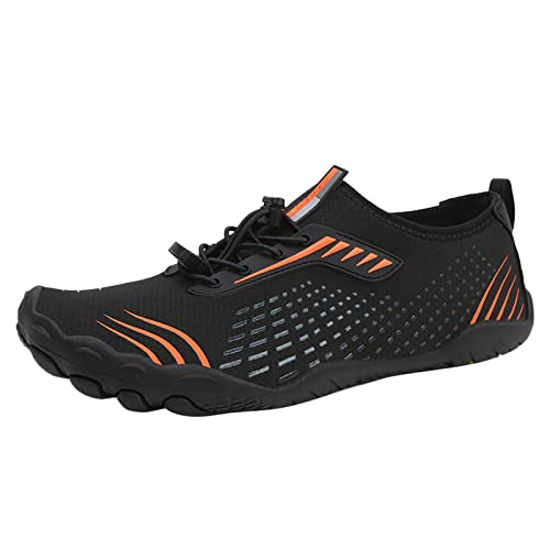 Barefoot Shoes Damen Herren Atmungsaktiv Barfußschuhe Breiter Zehenbox Wasserfest Traillaufschuhe Wasserschuhe Minimalistische rutschfeste Unisex Barfuss Schuhe Schwimmschuhe Wanderschuhe,40 EU von Didadihu