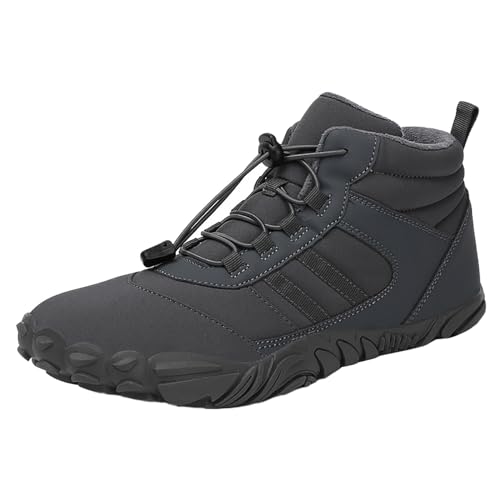 Barfuss Schuhe Damen Hike wasserdichte Traillaufschuhe Wildling 2023 Barfußschuhe Winter Barfusschuhe Barfuss Feldluft Sportschuhe Winterbarfusschuhe Winterbarfußschuhe Gefüttert Warm von Didadihu