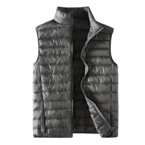 Didadihu Ärmellose Weste Herren : Freizeit Steppweste Kurz Arbeitsweste Fleeceweste Bodywarmer Slim Fit Weste Softshellweste Sportweste Outdoor 5Xl,Grau,3Xl Didadihu Ärmellose Weste Herren : Freizeit Steppweste Kurz Arbeitsweste Fleeceweste Bodywarmer Slim Fit Weste Softshellweste Sportweste Outdoor 5Xl,Grau,3Xl von Didadihu