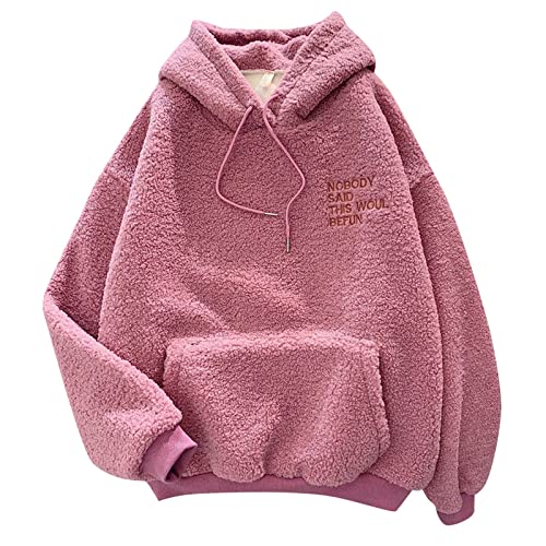 Didadihu Damen Pullover Elegant, Stussy Kuschelig Sweatjacke Sale Ausgefallene Kapuzenpullover Lässig Xs Hoodie Pullis Vintage Modern Pullover Sweatshirts Winterpullover von Didadihu