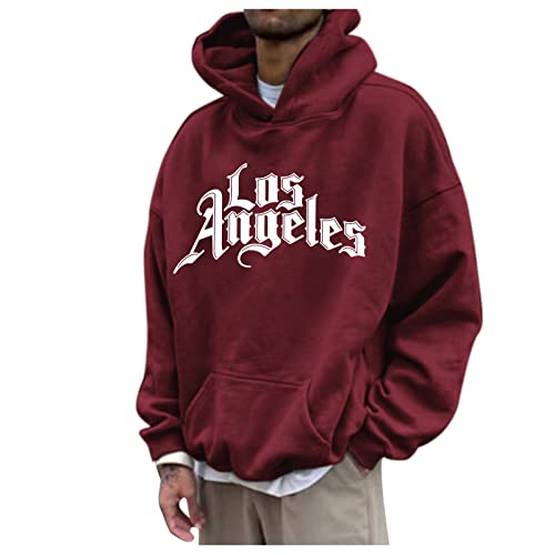 Didadihu Essentials Hoodie, Los Angeles Tshirt Klamotten Teenager Mädchen Drip Klamotten Streetwear Herren Klamotten Herren Y2k Zip Up Hoodie Herren Gym Hoodie von Didadihu