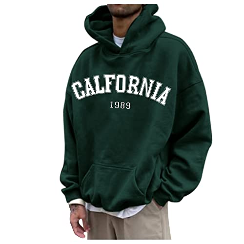 Didadihu Essentials Hoodie, Los Angeles Tshirt Los Angeles Tshirt Herren T-Shirt Oversize Zip Up Hoodie Y2k Vintage Hoodie Zip Hoodie Herren Y2k Gym Hoodie von Didadihu