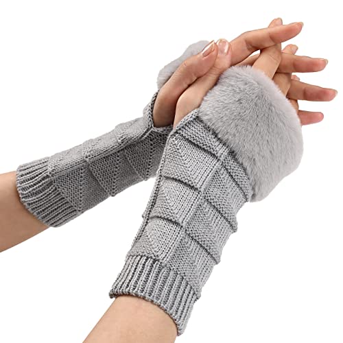 Didadihu Fingerlose Handschuhe Damen : Paar Fingerlos Strickhandschuhe Herren Fleece Fingerhandschuhe Schwarz Fingerlinge Strick Paare Handschuhe Kompressionshandschuhe Handschuh Warm von Didadihu