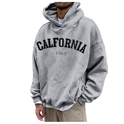 Didadihu Hoodie Herren : Sweatjacke Los Angeles Pullover Coole Pullover Hoody Herren Zipper Hoodie Oversized Hoodie Damen Schwarz Streetwear Hoodie Dünne Sweatjacke Herren von Didadihu