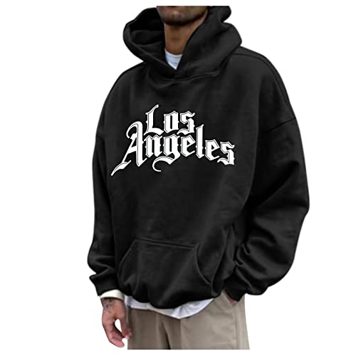 Didadihu Los Angeles Tshirt - Essentials Hoodie Klamotten Teenager Mädchen Vintage Clothes Herren Streetwear Herren Vintage Hoodie Y2k Tshirt Herren Pullover Teenager von Didadihu