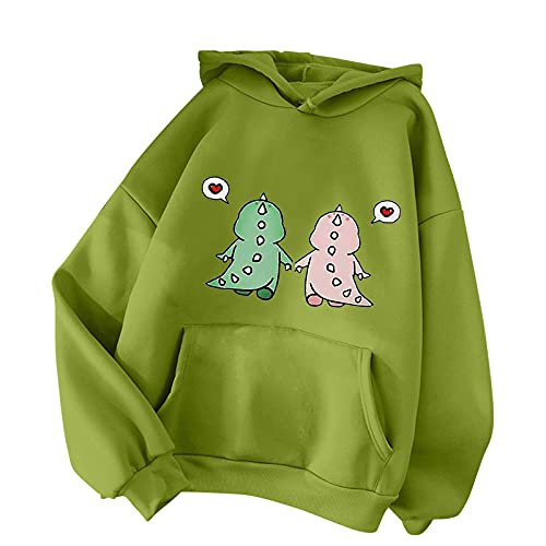 Didadihu Pulli Damen - Pullis Mädchen Schöne Pulli Paare Pullover Partner Koreanische Hoodie Outfits Süße Jugendliche Clothes Klamotten Pullover Coole Tomboy von Didadihu