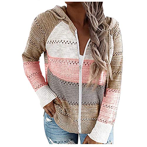 Didadihu Sweatjacke Damen Sommer, Kapuzenpullover Für Damen Sweatjacke Damen Mit Kapuze Sweatjacke Teenager Mädchen Sweatshirt Jacke Damen Kapuzenpullover Damen Sweatjacke Weißer Hoodie Damen von Didadihu