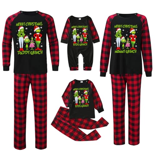 Weihnachten Pyjama Familie Set Schlafanzüge Familien Weihnachtspyjama Christmas Pyjamas Couple Set Weihnachtsoutfit Weihnachts Schlafanzug Damen Weihnachts Nachtwäsche Outfit @ von Didadihu