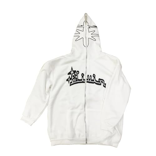 Didadihu Zipper Hoodie,Y2K,Street,Teenagers,Aesthetic,Oversized@ von Didadihu