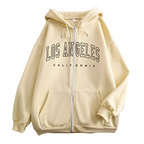 Hoodie Damen Oversize Pullover Teenager Mädchen , Strickjacke Damen Zip Hoodie Teenager Kleidung Hoodie Damen T Shirt Teenager Mädchen Sweatshirt Jacke Damen Teenager Mädchen Kleidung Klamotten Teenag von Didadihu