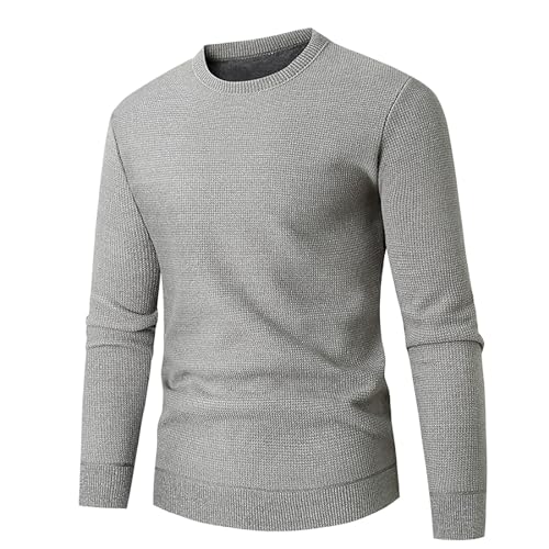 Pullover Mit Kragen Herren Rollkragen Wolle Pullover Turtleneck Sweatshirt Rundhalsausschnitt Rollkragenpullover Norweger Weiss Pulli Shirt Sweat Casual Blau von Didadihu