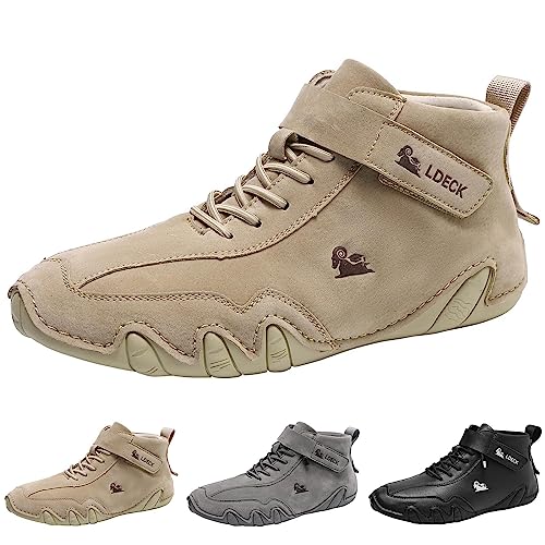 Winter Barfußschuhe Damen, Barfußschuhe Damen Winter Outdoor Winterbarfussschuhe Herren Winter Wasserdicht Barfussschuhe Winterschuhe Gefüttert Warme Barefoot Shoes Women Wanderstiefel von Didadihu