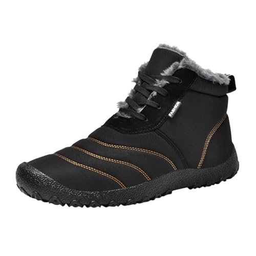 Winter Barfußschuhe Damen, Barfußschuhe Damen Winter Outdoor Winterbarfussschuhe Herren Winter Wasserdicht Barfussschuhe Winterschuhe Gefüttert Warme Barefoot Shoes Women Wanderstiefel von Didadihu