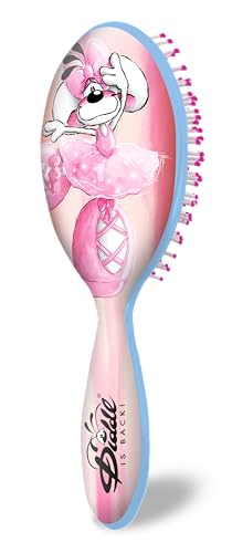 DIDDL Diddlina Haarbürste im Ballerina-Kleid – rosa Bürste 21,5 cm ideal zum Entwirren sanft – niedliches Tutu Zubehör Rosa Fan Diddl 90er Jahre – Geschenk für Mädchen, praktisch & zart DIDDL Diddlina Haarbürste im Ballerina-Kleid – rosa Bürste 21,5 cm ideal zum Entwirren sanft – niedliches Tutu Zubehör Rosa Fan Diddl 90er Jahre – Geschenk für Mädchen, praktisch & zart von Diddl