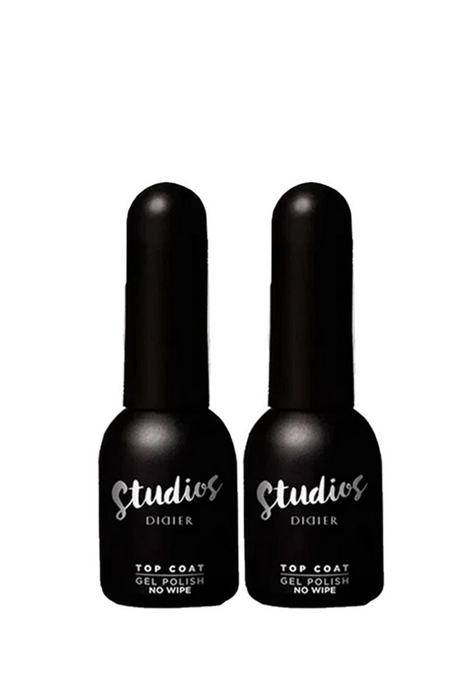 Didier Lab Nagellack-Set 2er Set Top Coat, Non-Wipe-Oberlack von Didier Lab