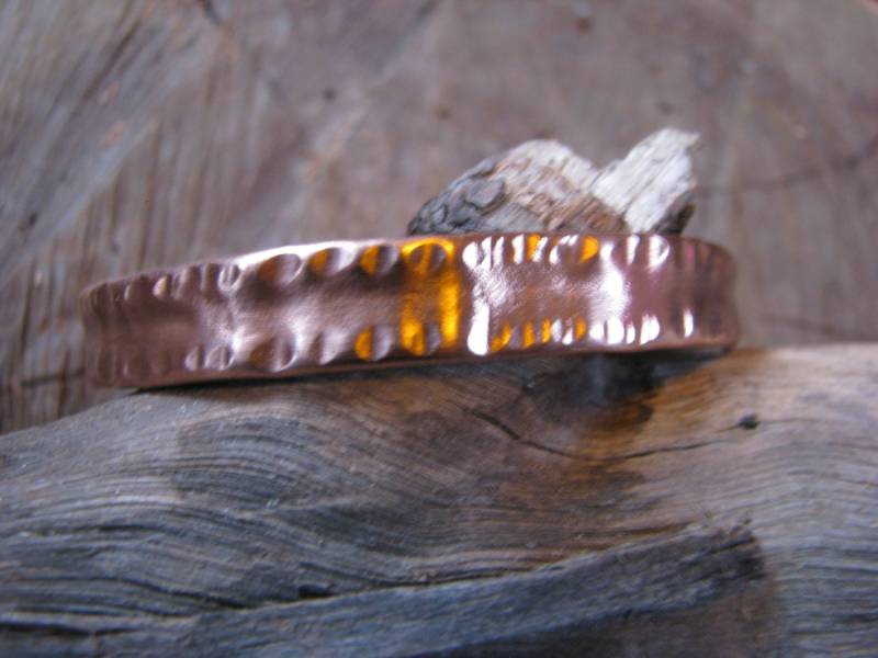 Rand Gehämmert Kupfer Armangle.recycled Armreif, Handgefertigt Rand Gehämmert Kupfer Armangle.recycled Armreif, Handgefertigt von Didikais