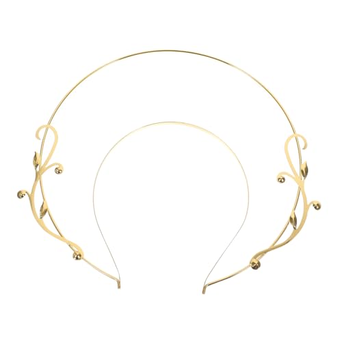 Didiseaon 1Stück Goldenes Heiligenschein Haarband für Damen Kopfbedeckung für Cosplay Karneval und Partys Chinesische Vintage Haarschmuck von Didiseaon
