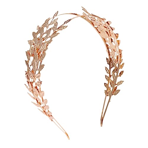 Didiseaon 1 Stück Barocke Haarband mit Blattdesign Haaraccessoire für Hochzeiten Partys und Leichter Tragekomfort Fotorequisit für Unvergessliche von Didiseaon