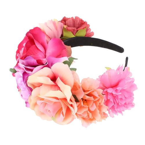 Didiseaon 1 Stück Hawaiian Haarschmuck für Attraktives Design Haarkopfschmuck für Hochzeiten Partys Fotografie Bequem und Langlebig Farben für Brautjungfern von Didiseaon