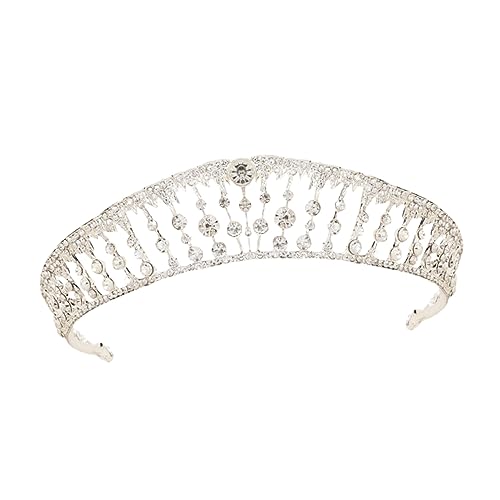 Didiseaon 1 Stück Prinzessin Crown Fliesenkleid Hochzeit Tiara Kopfschmuck aus Perlen Braut Stirnband deko hochzeitsgeschenk stylisches Haarband Hochzeitskleid liefern Strasssteine Silber Didiseaon 1 Stück Prinzessin Crown Fliesenkleid Hochzeit Tiara Kopfschmuck aus Perlen Braut Stirnband deko hochzeitsgeschenk stylisches Haarband Hochzeitskleid liefern Strasssteine Silber von Didiseaon