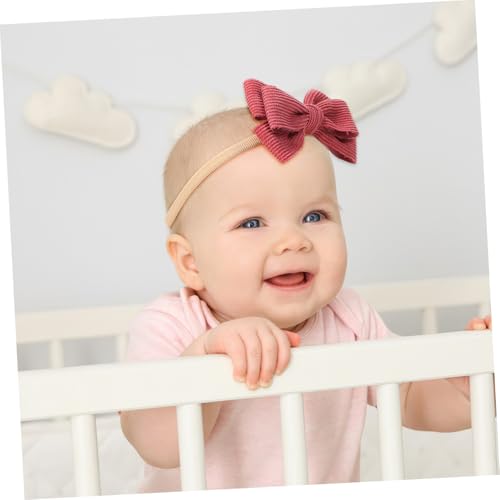 Didiseaon 10 Stück Teiliges Weichem Nylon mit Schleifen Elastisch und Hautfreundlich Vielseitig für Neugeborene Kleinkinder und Mädchen Buntes Geschenkset für Taufe und Geburtstag von Didiseaon