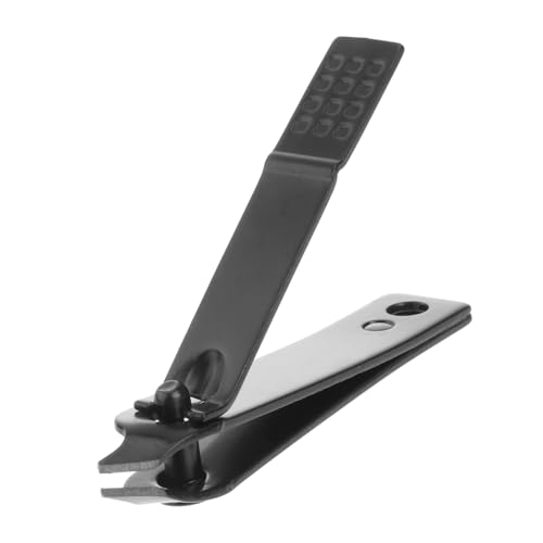 Didiseaon 12 Stück Nagelschneider Schwarz Rostfrei Trimmer Körperpflege Tipp Schermaschinen Nipper Klein Fingernagelknipser Für Männer Clipper Nagelknipser Groß Polieren Multipack Black von Didiseaon