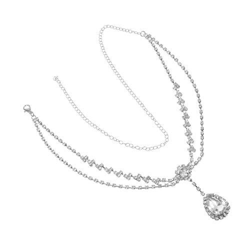 Didiseaon 1Stück Stirn Dekoration für Brautkopfdekor Tiara Hochzeitsstirnband Kopf Schmuck Hochzeit Prom und Besondere Anlässe Silberfarben Didiseaon 1Stück Stirn Dekoration für Brautkopfdekor Tiara Hochzeitsstirnband Kopf Schmuck Hochzeit Prom und Besondere Anlässe Silberfarben von Didiseaon