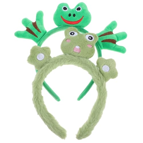 Didiseaon 2 Stück Froschaugen-stirnband: Plüsch-tierhaarband, Cosplay-kostümzubehör, Süßes Party-kopfband Für Halloween, Weihnachtsfeier Didiseaon 2 Stück Froschaugen-stirnband: Plüsch-tierhaarband, Cosplay-kostümzubehör, Süßes Party-kopfband Für Halloween, Weihnachtsfeier von Didiseaon